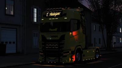 Tanju Akdoğan Scania S540 Pikachu v1.0