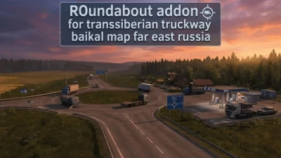 Transsiberian Truckway / Baikal Map Addon v1.0