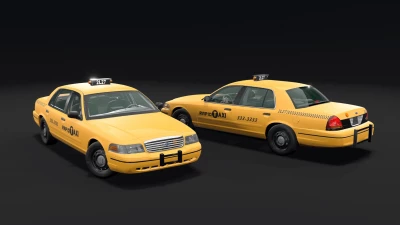 Ultimate US Taxi Mega Pack [7 Cars] v1.0