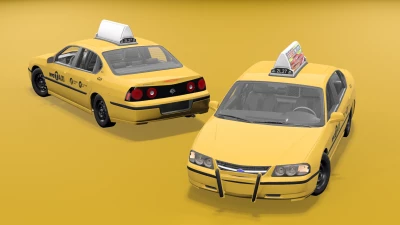 Ultimate US Taxi Mega Pack [7 Cars] v1.0