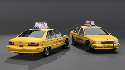 Ultimate US Taxi Mega Pack [7 Cars] v1.0