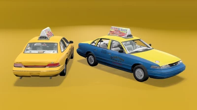Ultimate US Taxi Mega Pack [7 Cars] v1.0