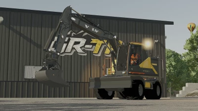Volvo EWR 150 + godet orientable v1.0.0.0