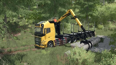 Volvo FH 16 Forestry Z-Crane Semi Pack v1.0.0.4