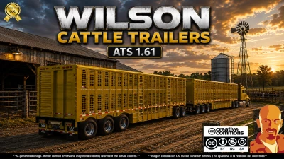 WILSON CATTLE TRAILERS v5.0 ATS 1.60-1.61.x