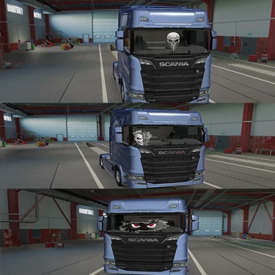 Windscreens Decal Scania S & R 2016 v1.0