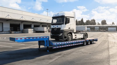 15M Drop-deck semi-trailer ETS2 1.60