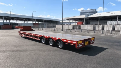 15M Drop-deck semi-trailer ETS2 1.60