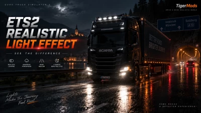 [1.61] ETS2 Realistic Light Effect v2.4.9.14
