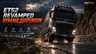 ETS2 Revamped Dynamic Suspension v6.4.5.15
