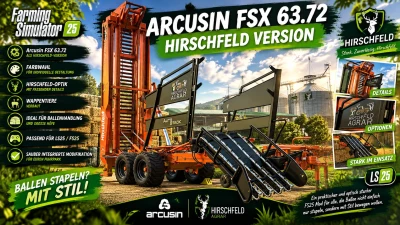 Arcusin FSX 63.72 Hirschfeld Edition v1.0.0.1