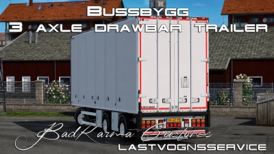 Bussbygg Chassis + Drawbar Trailer v1.6 1.60