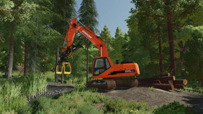 Daewoo/Doosan 225 Excavator Pack v1.0.0.0