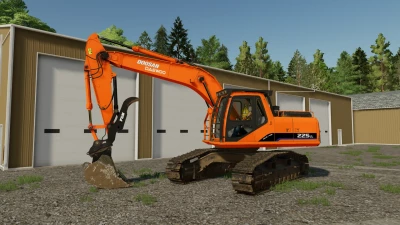 Daewoo/Doosan 225 Excavator Pack v1.0.0.0