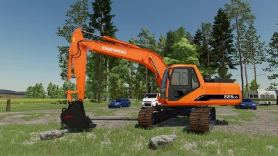 Daewoo/Doosan 225 Excavator Pack v1.0.0.0