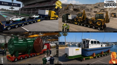 DOLL SPECIAL TRANSPORT TRAILERS v5.0 ETS2 1.60-1.61.x
