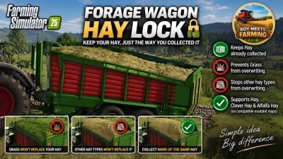 Forage Wagon Hay Lock v1.0.0.0