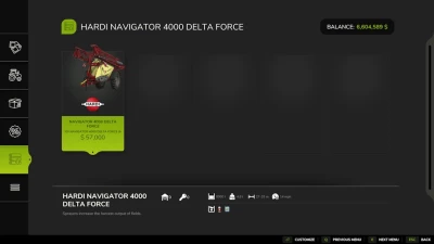 Hardi Navigator 4000 Delta Force Speedy 2.0.0.0