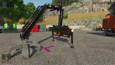 HIAB XS Detachable Rear-Mounted Crane v1.1.0.0