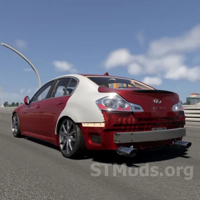 Infiniti G37 Mod Version 2.0.0 for BeamNG.drive 0.39.x