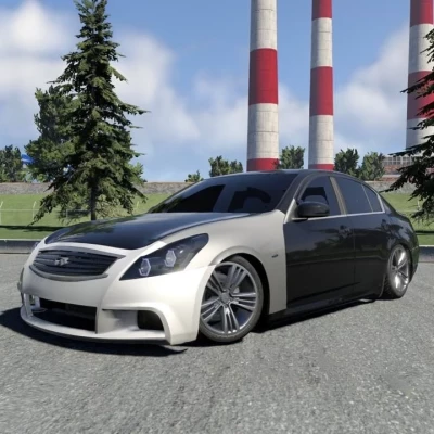 Infiniti G37 Mod Version 2.0.0 for BeamNG.drive 0.39.x
