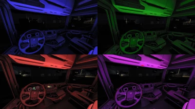 Interior Lights Mod for All Trucks v1.0
