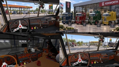 KENWORTH K100 v8.0 ETS2 1.60-1.61.x