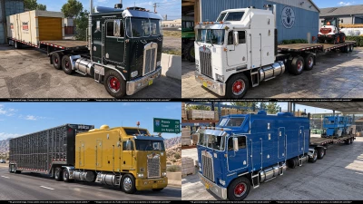 KENWORTH K100 v8.0 ETS2 1.60-1.61.x
