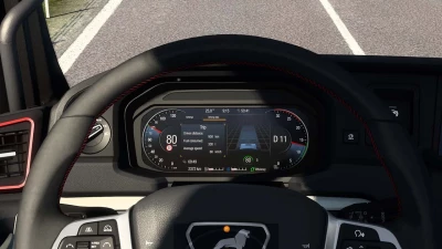 MAN TGX 2020 Improved Dashboard v2.01 1.60