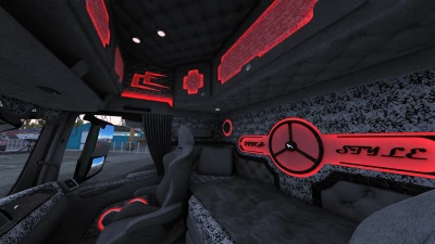 MAN TGX Dutch Style Interior v1.0