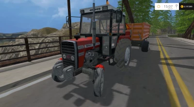 MASSEY FERGUSON 255 2WD NEW RED PIERKINS CABINE NAGLAK V1.0.0.0