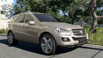 Mercedes-Benz M-Class (W164) Mod Version 2.2 for BeamNG.drive (v0.39.x)