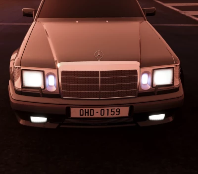 Mercedes E500 124 v1.0