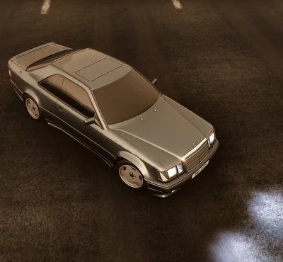 Mercedes E500 124 v1.0