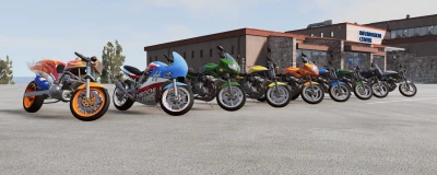 Motorcycle PACK beamng Drive v1.0