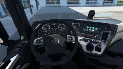 New Actros MP4 Cabin Overhaul v1.2.4 1.60