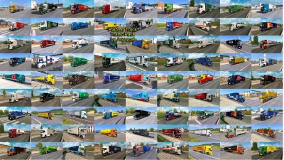 Painted Truck Traffic Pack by Jazzycat v18.7.15