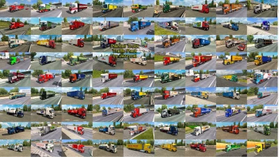 Painted Truck Traffic Pack by Jazzycat v18.7.15