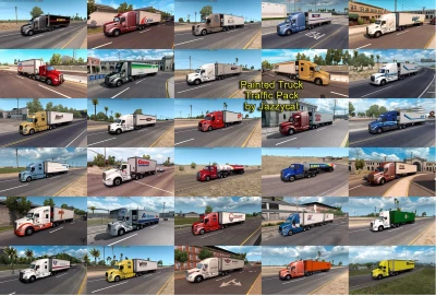 Painted Truck Traffic Pack by Jazzycat v6.1.17