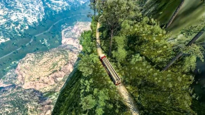 Peru Death Road Map For ETS2 1.60