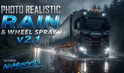 Photo Realistic Rain and Wheel Spray v2.1