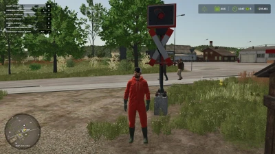 Placeable level crossing signal v1.0.0.0