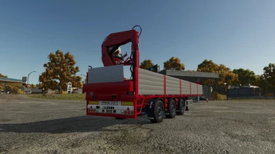 Platform Trailer With Crane v1.0.0.0