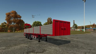 Platform Trailer With Crane v1.0.0.0