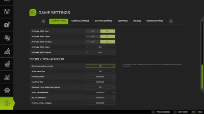 Production Advisor v1.0.0.0