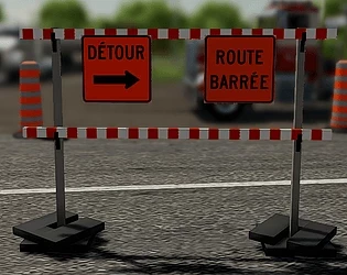 Quebec Roadsigns Pack v1.0.0.0