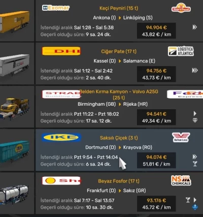 Real Companies, 2D UI Logos & Cargo Logistics Mod v1.0