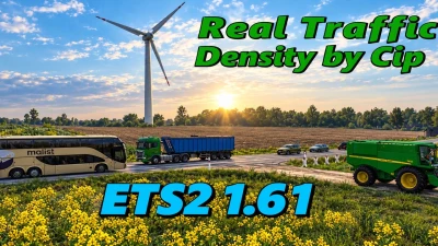 Real Traffic Density ETS2 v1.61