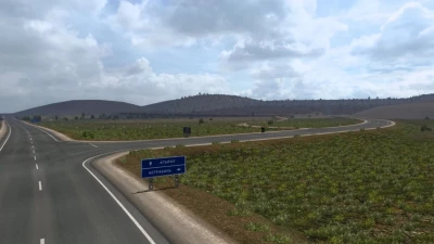 Road to Caucasus + ProMods The Great Steppe Road Connector v2.2