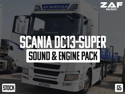 Scania DC13-Super Sound & Engine Pack v1.8 1.60